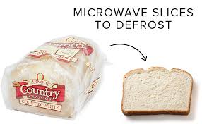 Microwaved bread also rises more during baking, which can cause a texture problem: Experiment Defrosting Sandwich Bread Cook S Illustrated