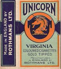 Unicorn Cigarettes Cigarettes Book Plates Cover