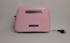 Pink Kitchenaid Toaster Pink Wide Slot Kitchen Aid Toaster Shabby Chic Pink Kitchen Pink Toaster Ki Kitchen Aid Appliances Kitchenaid Toaster Pink Kitchen