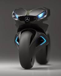mercedes futuristic motorcycle for first time コンセプトバイク すごい車 カスタムバイク