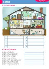 The House Interactive And Downloadable Worksheet You Can Do The Exercises Online Or Down English As A Second Language House English As A Second Language Esl