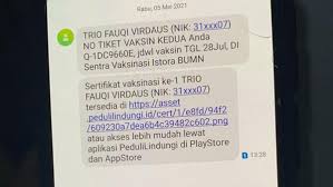 Setelah berhasil login, klik kolom nama anda yang terletak di pojok kanan atas situs peduli lindungi. Cara Download Sertifikat Vaksin Covid 19 Untuk Syarat Ke Luar Kota