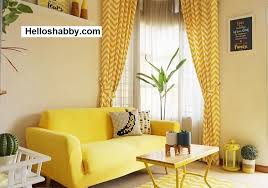 Ada kalanya seluruh rumah anda sudah telanjur dicat dengan menggunakan warna putih. 6 Desain Ruang Tamu Warna Kuning Cantik Nan Ceria Di Interior Rumah Minimalis Helloshabby Com Interior And Exterior Solutions