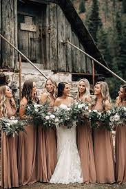 52 Amazing Ways To Set Off A Rustic Spring Wedding Cute Bridesmaid Dresses Rustic Bridesmaid Dresses Wedding Party Dresses
