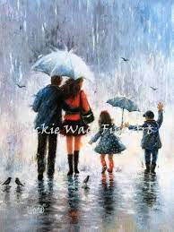 Family Art Print Sisters Art Evening Star Walk Father Etsy Family Art Print Sisters Art Family Art