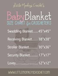 Baby Blanket Size Chart Google Search Baby Sewing Baby