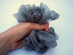 Diy Organza Bath Loofah Shower Pouf Diy Pouf Shower Pouf Diy