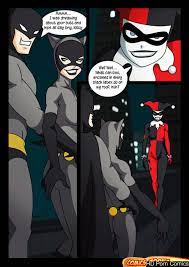 Batman, Catwoman & Harley Quinn comic porn | HD Porn Comics