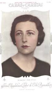 UN 26 DE DICIEMBRE... Un 26 de Diciembre del año 1931 los lectores de la  revista Caras y Caretas apreciaban el sereno rostro de la Sra. Magdalena  Castro de Ortíz Basualdo Magdalena