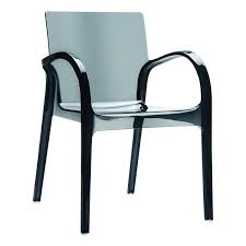 Siesta Isp032 Dejavu Polycarbonate Armchair Set Of 4 In 2020 Outdoor Dining Chairs Coffee Shop Furniture Patio Dining Chairs