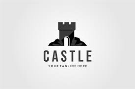 Download Stone Castle Logo Vintage Vector Design Graphic By Lawoel Creative Fabrica SVG Cut Files