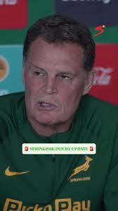 Rassie Erasmus lists all the injuries and absentees ahead of the 2025  Springbok season 🤕🇿🇦
