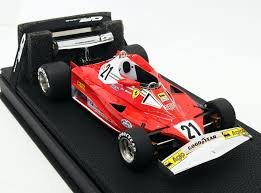 It was designed by mauro forghieri for the 1975 season and was an uncomplicated and clean design that responded to mechanical upgrades. Gp Replicas 1 18 Scale Resin Gp14c F1 Ferrari 312 T2 1977 21 Villeneuve Ebay