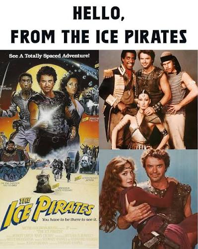 The Ice Pirates (1984) was originally intended as a serious sci-fi epic,  but after budget cuts, it was rewritten as a comedy. The result? Space  herpes, robot pimps, time warps, and one