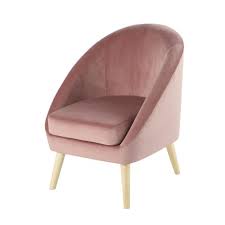 Maisons du monde divani infinite possibilita di scelta tendenze casa. Poltrona Rosa Scuro In Velluto Suzie Maisons Du Monde