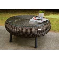 It provides a combination of modern and classic elements. Round Tropical Patio Coffee Tables You Ll Love In 2021 Wayfair