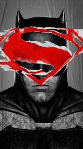 Batman V Superman Dawn Of Justice 2016 Phone Wallpaper Moviemania Superman Vs Batman Batman Posteri Batman