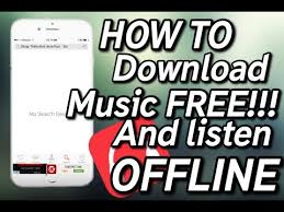 What if you have a data plan of 1 gigabyte a month and don`t want to use it up listening to music on your iphone 4 and you don`t have the mo. How To Download Music Free And Listen To Music Without Data Or Wifi No Jailbreak No Computer Youtube