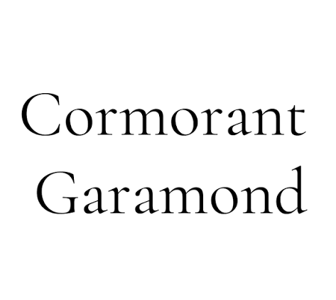 Font Cormorant đẹp 01