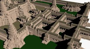 3d Angkor Wat Model Angkor Wat Architecture Old Angkor