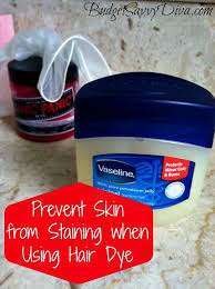 Prevent Skin Staining When Using Hair Dye With Images Dyed Hair Vaseline For Hair