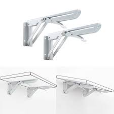 We did not find results for: Anpatio Folding Shelf Bracket Wall Mounted Table Bench Support Brackets 90 Degrees Heavy Duty Shelf Hinges With Screws Max Load 132lb For Kitchen Cabinet White Metal Triangular Set Of 2 Buy Online