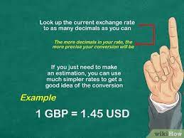 View usd / gbp graphs. How To Convert The British Pound To Dollars 11 Steps