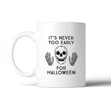 Halloween coffee blogs syfydesigns 14. The Holiday Aisle Mccree It S Never Too Early For Halloween Coffee Mug Wayfair