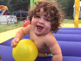 He was born with fabulous hair, and everyone told mom it would fall out...  but it just keeps getting better!