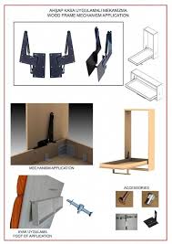 Duvara Dikine Katlanir Yatak Mekanizmasi Cift Kisilik Sadece Mekanizma Fiyatidir Katlanir Yataklar Yatak Yatak Duvar