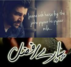 Pyara Afzal Jany Wo Kesey Log Thay Jin K Pyar Ko Pyar Mila Drama Songs Drama Quotes Pak Drama Jane woh kaise log the song lyrics. pinterest