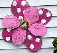 how to make a diy flower with aluminum screen - Re-Fabbed