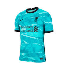 Liverpool's new home kit is comprised of the traditional red jersey, red shorts and red socks. Jersey Nike Liverpool Fc Stadium Away Jersey 2020 2021 Hyper Turquoise Black Futbol Emotion