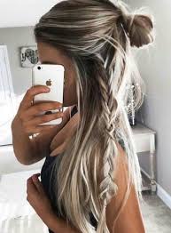 Dunkelblonde/braune haare und hellere, blonde strähnen. Weisse Strahnen Haare Friseur Weisse Haare