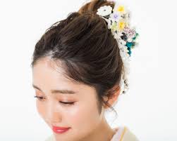 成人式の髪型をぐんと可愛く ロングならアップヘア Non No