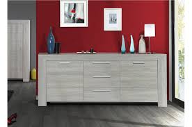 Bahut de style provincial français en bois à vendre. Buffet En Bois Chene Gris 220 Cm 3 Portes 1 Tiroir Pour Salle A Manger