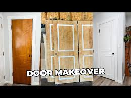 Flat Panel Door Makeover Upgrade Ugly