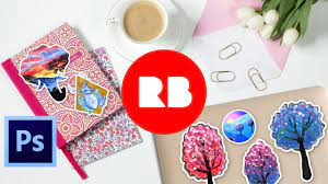 In this sticker design photoshop tutorial, you will learn how to design your own cartoon sticker in this tutorial, we're going to learn how to make any object into a sticker in adobe photoshop. Make Redbubble Stickers Sticker Sets With Photoshop Youtube