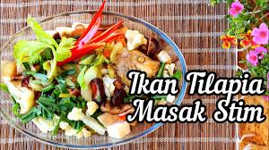 Hendak masak ikan siakap masak 3 rasa sendiri dirumah pun boleh. Ikan Talapia Masak Stim Menu Berpantang Diet Protein Menjala Ikan Di Kolam Kg Binjai Youtube