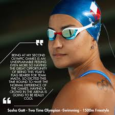 Two Time Olympian Sasha Gatt will compete