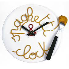 Noté 4.60 sur 5 basé sur 5 notations client. Horloge Murale Originale Spaghettis Clock