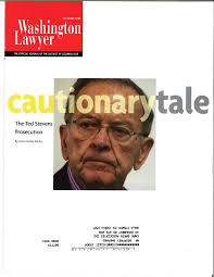 Prosecutors of Stevens Are Ordered Suspended