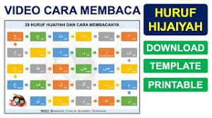 Di di contoh akhir contoh di tengah contoh awal huruf asli. Mengenal Huruf Hijaiyah Printable Template Penulis Cilik