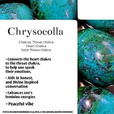 Chrysocolla Crystal Meaning Spiritual Crystals Crystals Crystal Meanings