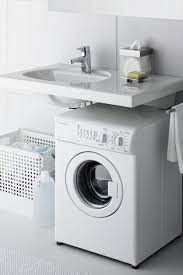 Lavabo sur machine à laver. Muraux Bricolage Lavabo Gain De Place Pour Machine A Laver