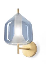 Delivering 100 lumens/watt at 90+ cri, and a lamp life of 100,000+ hours. Borosilicate Glass Wall Lamp Idfdesign