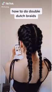 Braids Videos Drawing Tiktok Edgy Hair Aesthetic Hair Hair Braid Videos