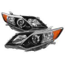 Us version camry headlight 2012 2014 free ship camry fog light. 2012 2014 Toyota Camry Gloss Black Oe Style Projector Headlights 2lhp Cam12gb Go