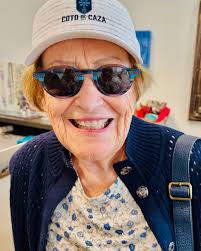 The one and only….Edith Otto 💚💚💚modeling our newest Sunglasses from LGR  Eyewear handmade in Italy. #EdithOttodesigns #LGReyewear #SOUNDSPECTRUM  #ITALIANSunglasses #LagunabeachOrginal #whiteSunglasses