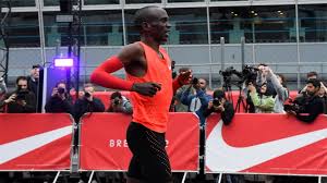 Eliud kipchoge is the first person ever to run a marathon in under 2 hours. Ywgtrkltuv8odm